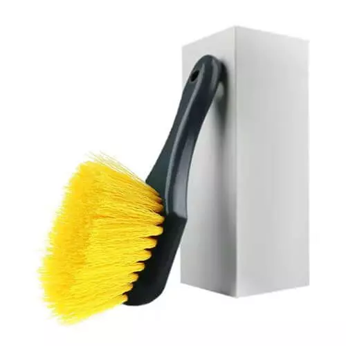 D Con Stiffy Tire Brush Yellow | Banden reinigerborstel