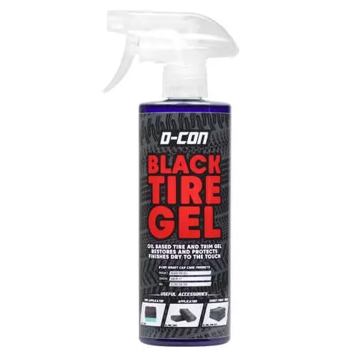 Dcon dark black tire gel dressing