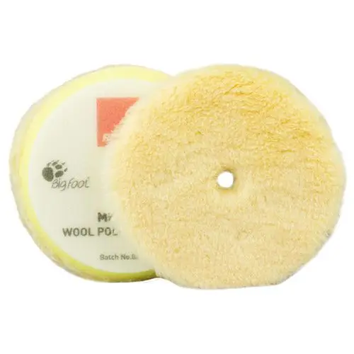 Rupes Yellow Wool Polishing Pad | Medium Wollen Polijstpad