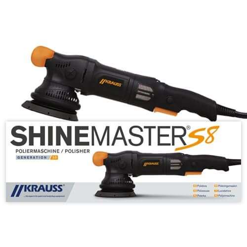 Krauss Shinemaster S08 V2 Dual Action | Excentrische Polijstmachine 8mm